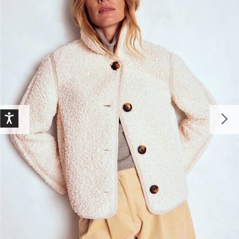 Boden Borg Shearling Jacket